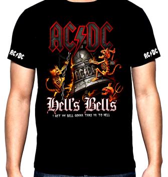 AC DC,Hells Bells, мъжка тениска, 100% памук, S до 5XL